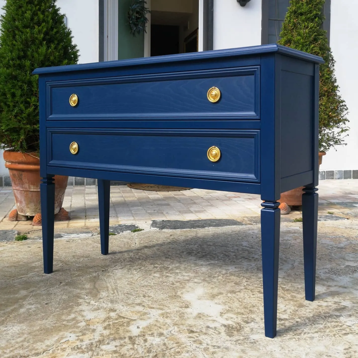 Comò navy esterno